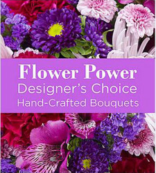 Designers Choice - Purple Flower Power, Florist Davenport FL